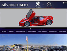 Tablet Screenshot of guvenpejo.com